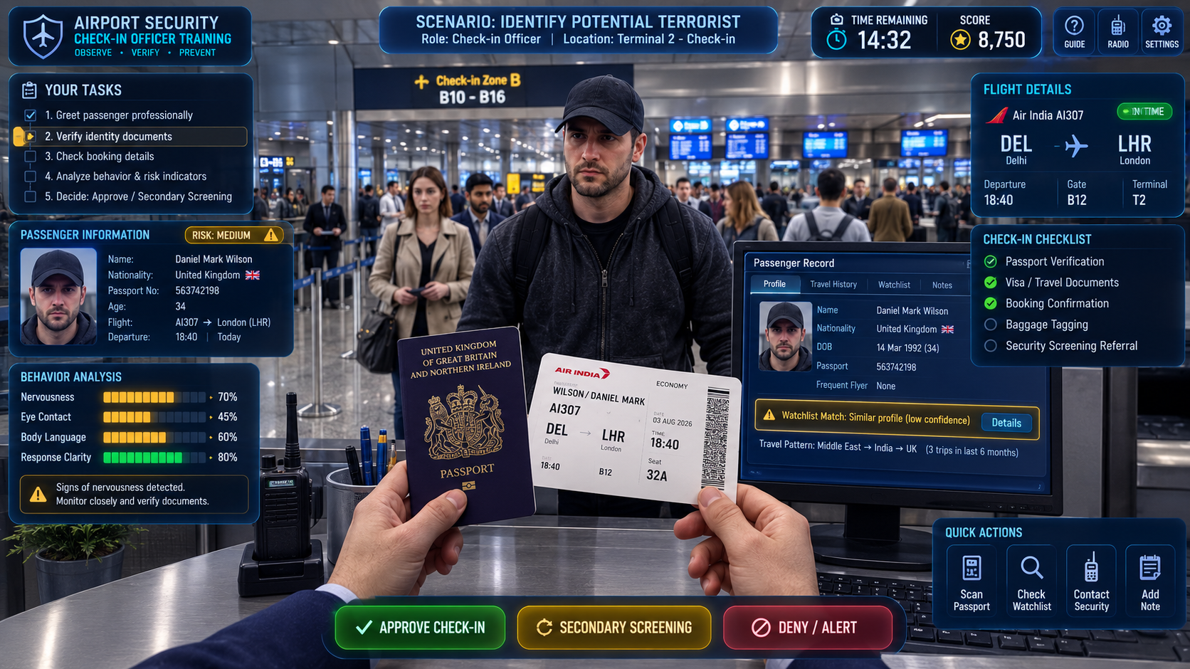 Airport Security Training & Emergency Response Simulator screenshot 7
